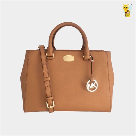 Michael Kors Kellen Medium Leather Satchel 